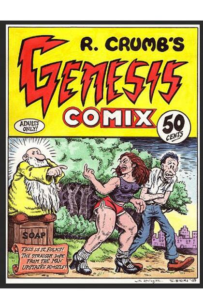 El Génesis en cómic por el autor underground Robert Crumb