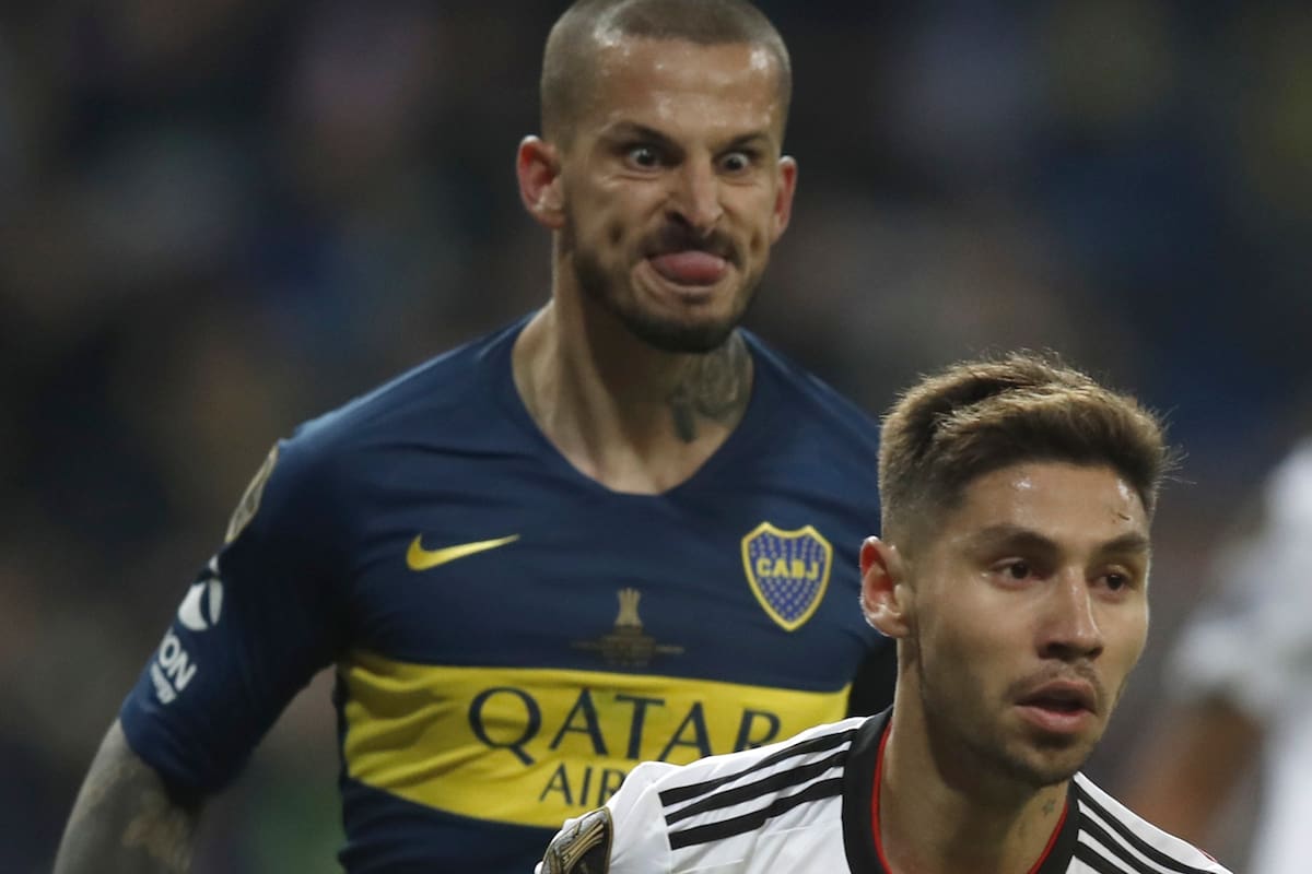 El gesto de Benedetto, tras convertir su gol