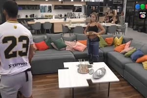 El gesto de Coti cuando escuchó un grito de afuera