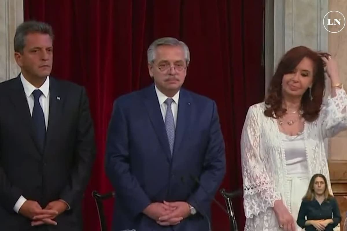 El gesto de Cristina Kirchner durante la apertura de sesiones que fue repudiado en las redes