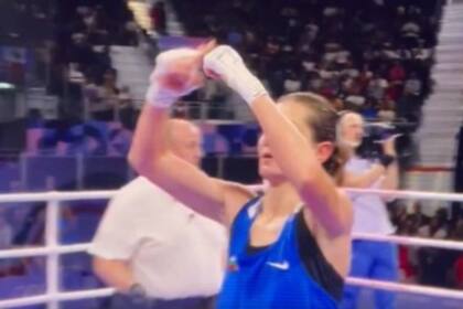 El gesto de la búlgara