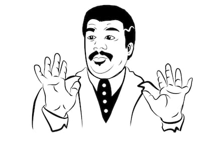 El gesto de Neil Degrasse Tyson al hablar de Isaac Newton en un documental se transformó en un meme