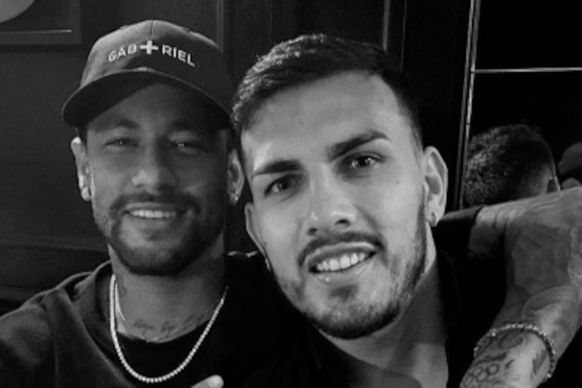 El gesto de Neymar con Paredes