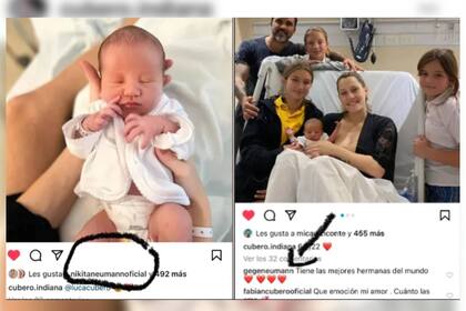 El gesto de Nicole (Captura Instagram)