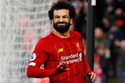 El gesto de Salah, después de su golazo