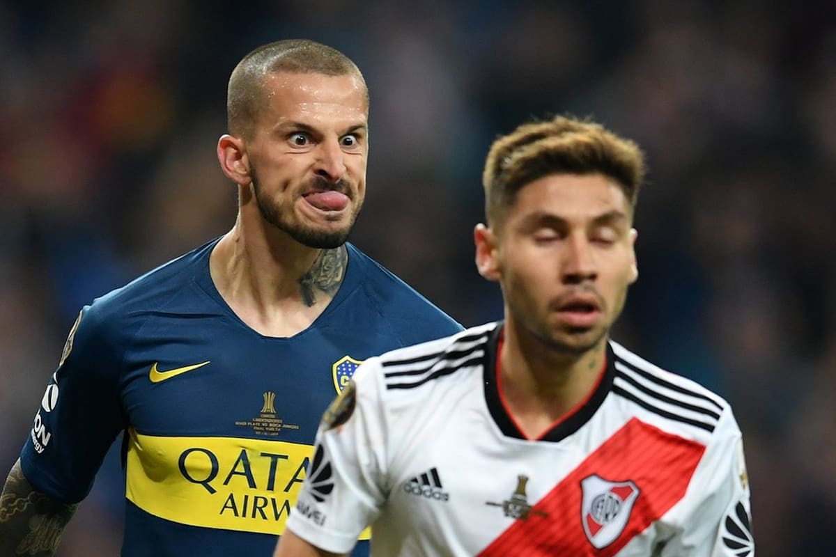 El gesto del jugador de Boca al festejar el gol