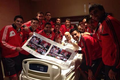 El gesto del plantel millonario