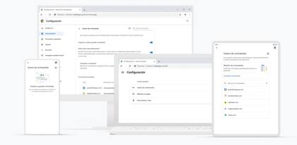 El gestor de contraseñas de Google ahora permite compartir credenciales de acceso a un servicio o sitio con el resto de la familia