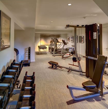 El gimnasio. Foto: Cortesía de Wallace & Co. Sotheby''s International
