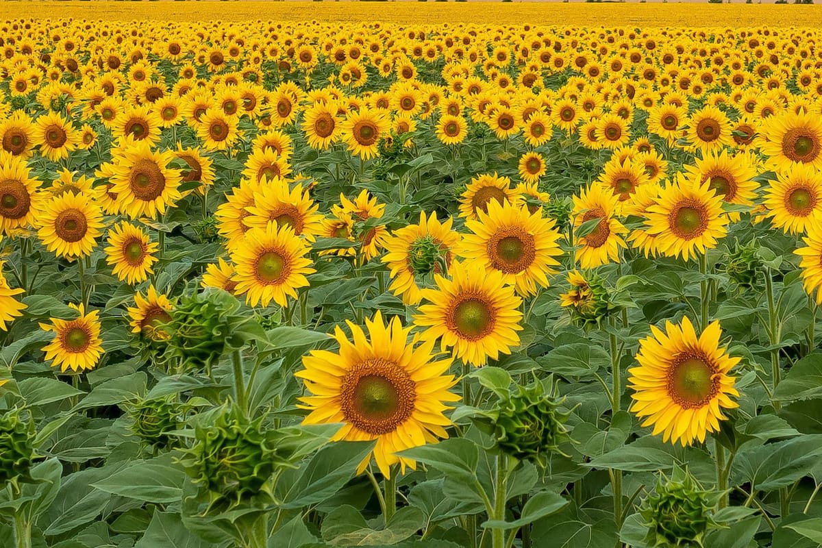 El girasol paga un 7% de retenciones