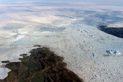 El glaciar Jakobshavn es clave para el estudio del cambio climático