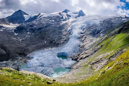 El glaciar Schlatenkees del grupo Venediger que se encuentra en la zona central del Parque Nacional High Tauern