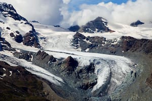El glaciar Theodul, en los Alpes Suizos