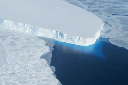 El glaciar Thwaites en la Antártida