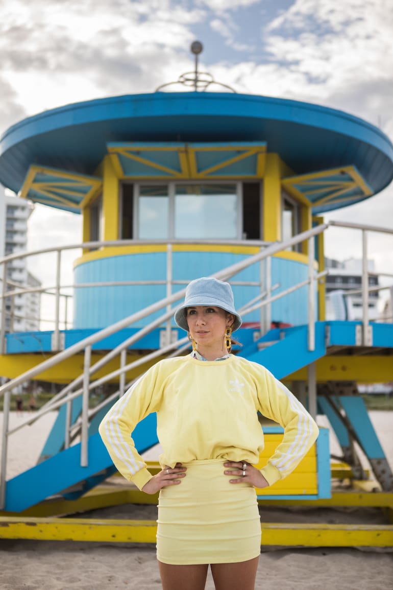 El glamour de las playas de Miami.