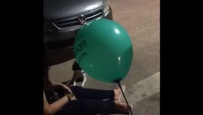 El globo de la polémica