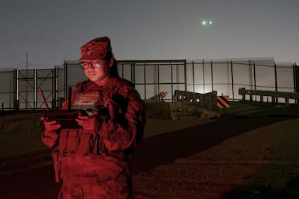 El gobernador Abbott mostró, a través de su cuenta de X, algunas imágenes de la Operación Lone Star