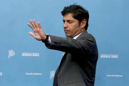 El gobernador Axel Kicillof