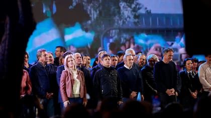 El gobernador Axel Kicillof