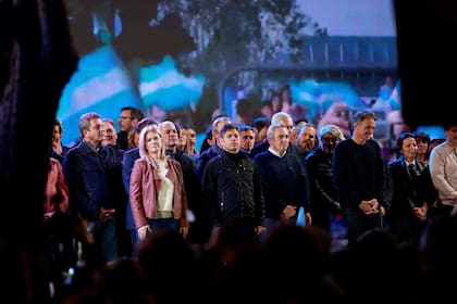 El gobernador Axel Kicillof