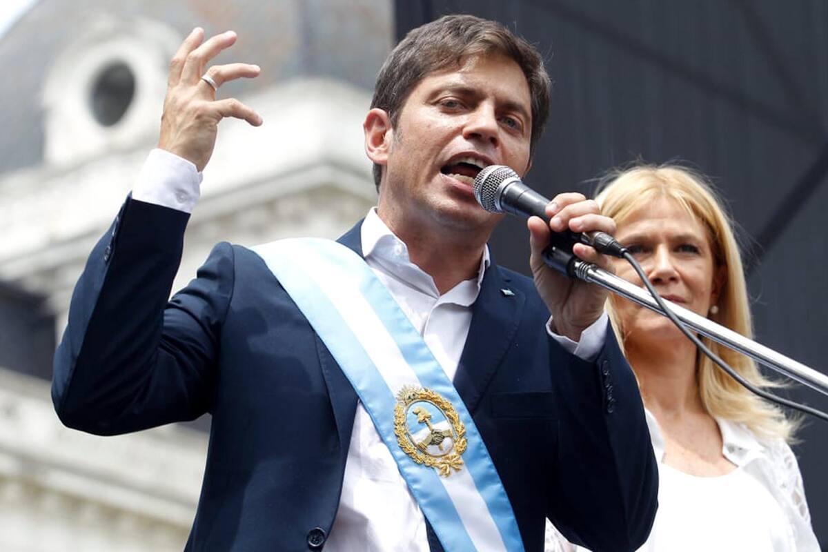 El gobernador Axel Kicillof criticó a la oposición, y dijo: “Déjense de joder, siéntense y ayuden”