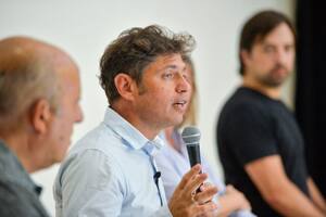 El gobernador bonaerense, Axel Kicillof