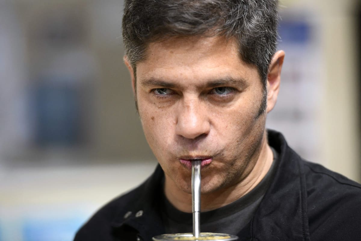 El gobernador bonaerense, Axel Kicillof