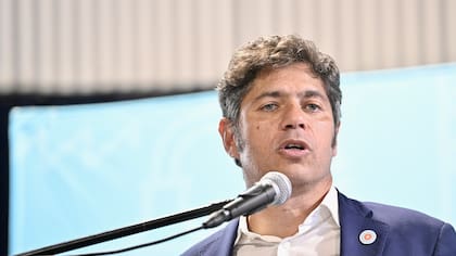 El gobernador bonaerense Axel Kicillof
