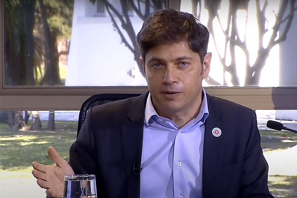 El gobernador bonaerense, Axel Kicilloff cometió un furcio durante el anuncio sobre la nueva fase de la cuarentena