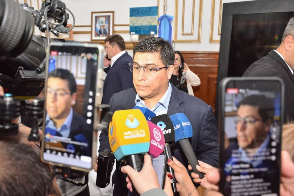 EL gobernador Claudio Vidal, enfrentado con el kirchnerismo