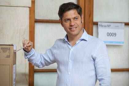 El gobernador de Buenos Aires, Axel Kicillof