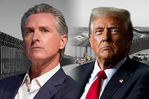 Newsom sale en defensa de los migrantes tras millonaria partida que firmó Trump para el ICE