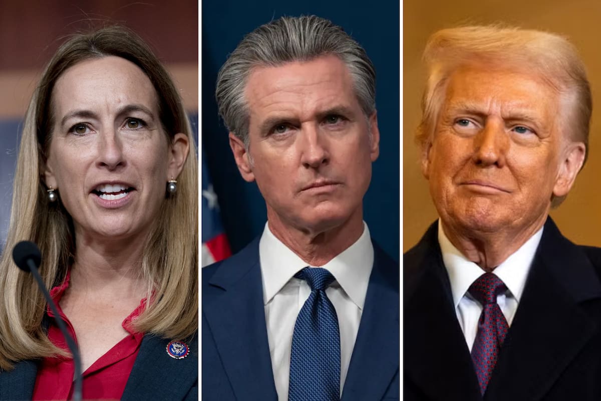 El gobernador de California, Gavin Newsom, intervino en la contienda por la gobernación de Nueva Jersey al respaldar públicamente a la congresista Mikie Sherrill después de una filtración de sus registros militares
