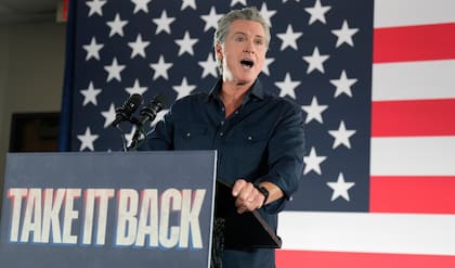 El gobernador de California, Gavin Newsom, finalizará su mandato en enero de 2027