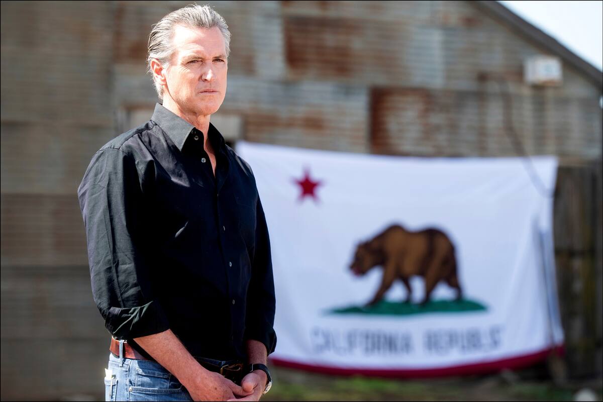 El gobernador de California, Gavin Newsom, mantiene en secreto su agenda oficial desde hace cinco meses