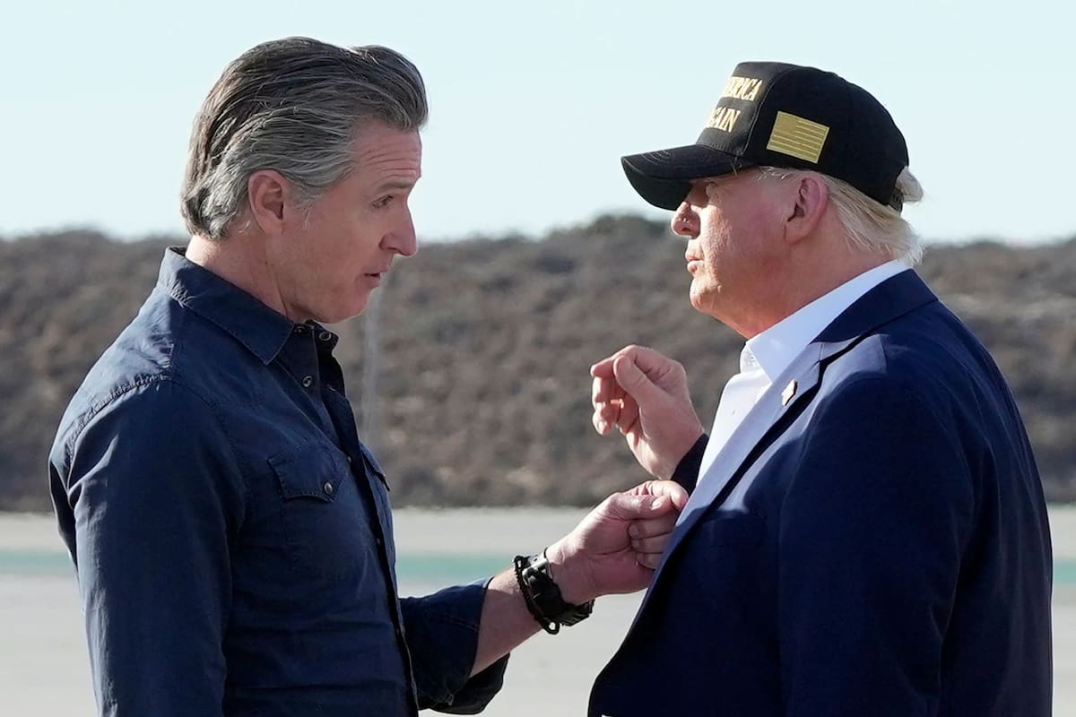 El gobernador de California, Gavin Newsom, señaló a Donald Trump por el envío de la Guardia Nacional a Washington D.C.