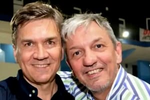 El gobernador de Chaco, Leandro Zdero, junto con su hermano Horacio