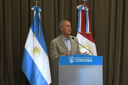 El gobernador de Córdoba, Juan Schiaretti