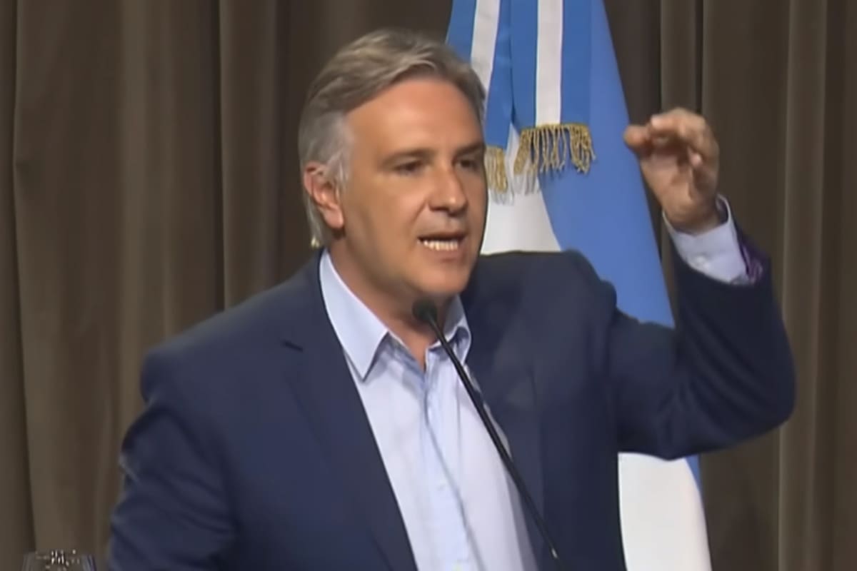 El gobernador de Córdoba, Martín Llaryora