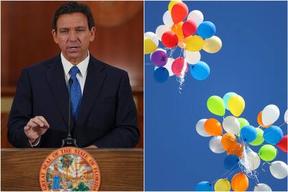 El gobernador de Florida firmó la ley HB 321, de liberación de Globos este lunes 24 de junio
