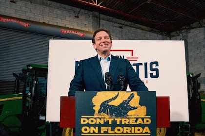 El gobernador de Florida, Ron DeSantis