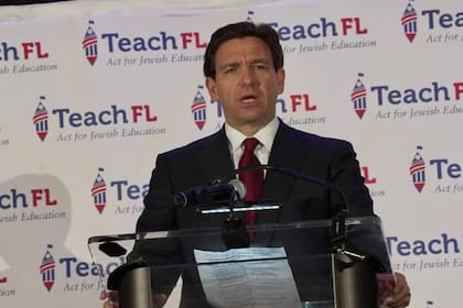El gobernador de Florida, Ron DeSantis