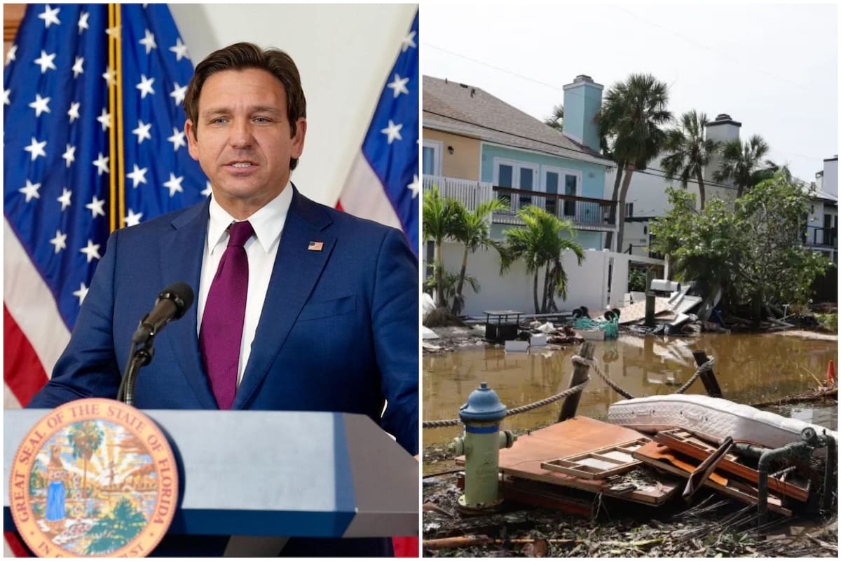 El gobernador de Florida, Ron De Santis, informó la asignación de US$311 millones en subvenciones destinadas a ciudades afectadas por el paso de climas adversos