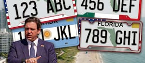 Florida cambia la regla de placas y una ley avala su uso especial