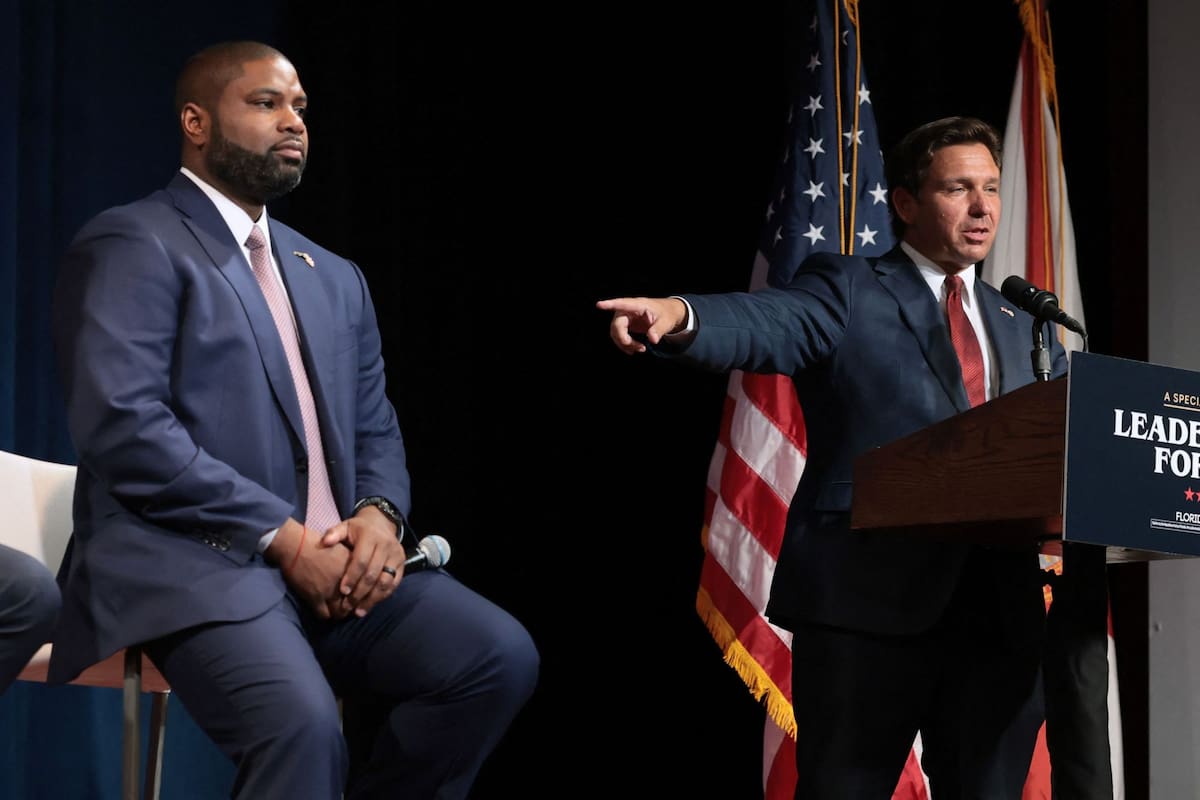 El gobernador de Florida, Ron DeSantis, presentó a Byron Donalds y a los demás candidatos republicanos de 2026 como "nuestra fórmula republicana ganadora"