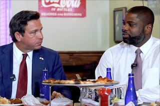 DeSantis sale a rodar con Byron Donalds