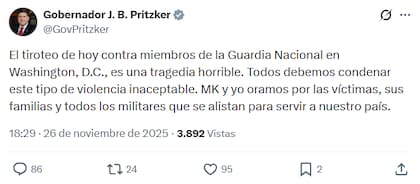 El gobernador de Illinois instó a condenar este tipo de "violencia inaceptable"