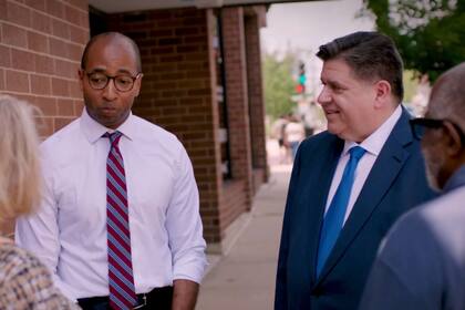 El gobernador de Illinois, JB Pritzker, anunció a Christian Mitchell como su compañero de fórmula