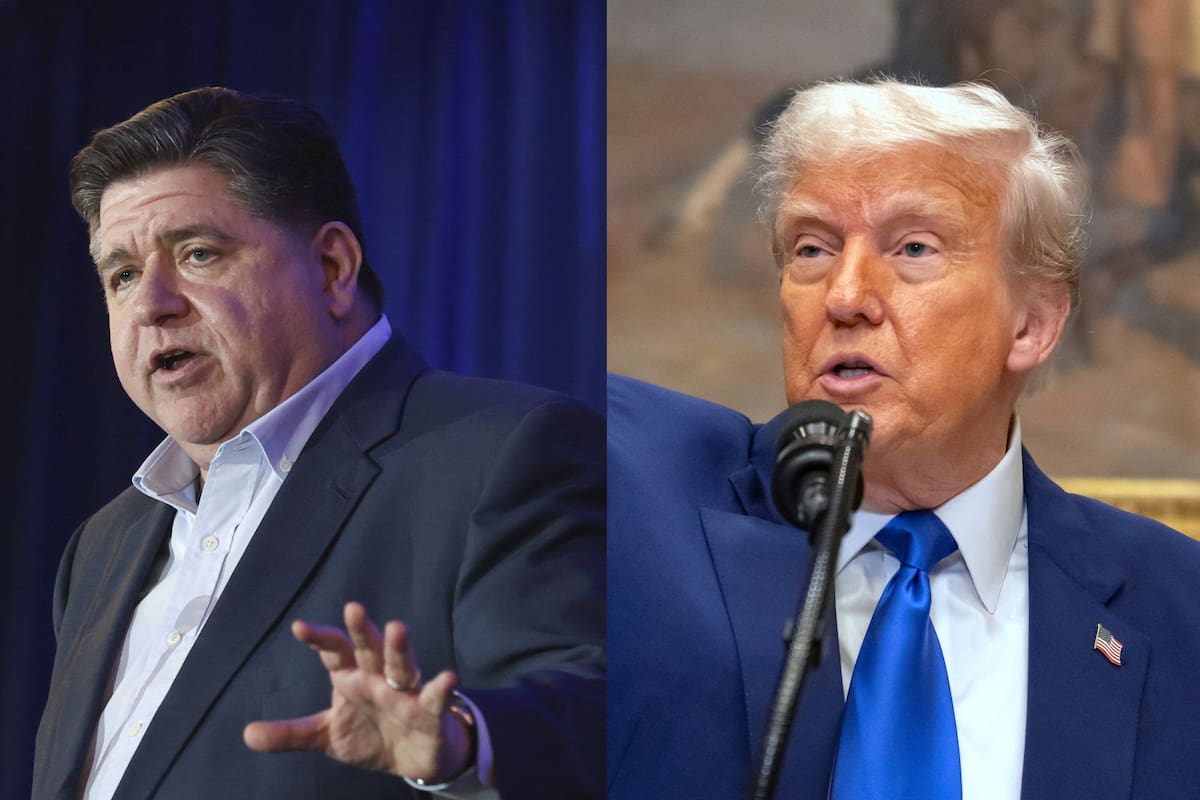 El gobernador de Illinois, J.B. Pritzker, criticó al presidente Donald Trump y lo acusó de desmantelar programas básicos en el estado