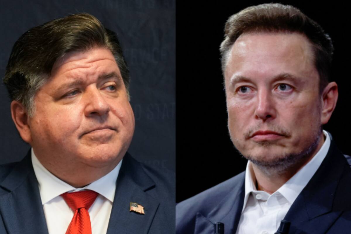 El gobernador de Illinois respaldó a Elon Musk y criticó a Trump y acordó con el reclamo de Musk contra el proyecto de ley fiscal